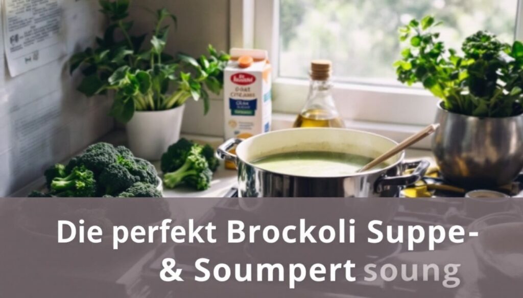Brokkoli Suppe – Die perfekte Rezept und Zubereitung