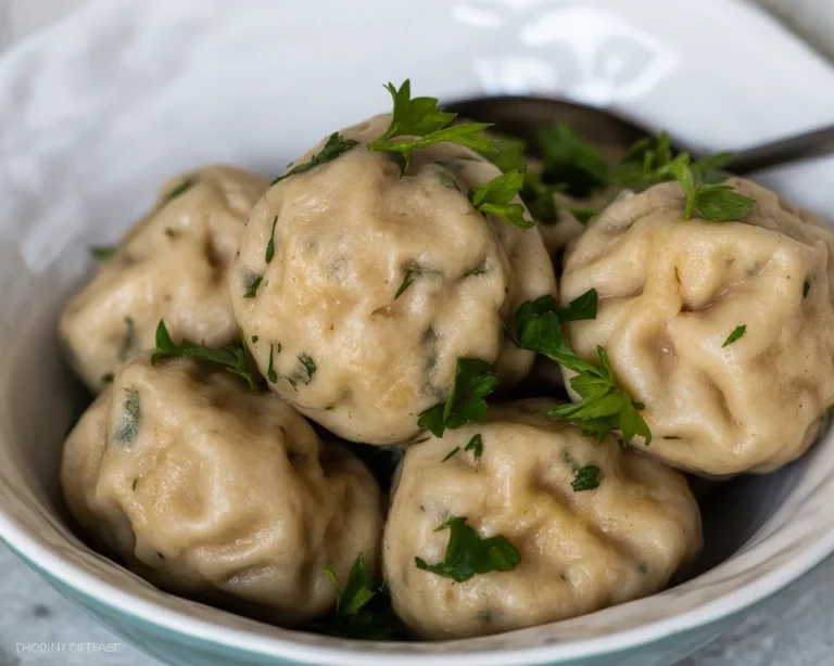 Ein einfaches Rezept für klassische Semmelknödel mit alten Brötchen.