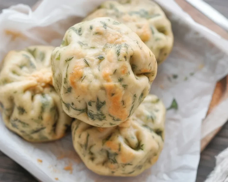 Hausgemachte Semmelknödel nach Omas Rezept mit frischen Zutaten und Liebe zubereitet.