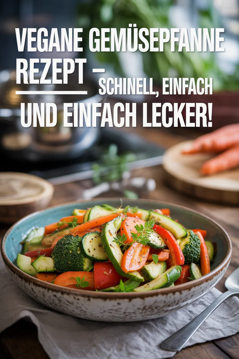 Vegane Gemüsepfanne Rezept – Schnell, einfach und einfach lecker!