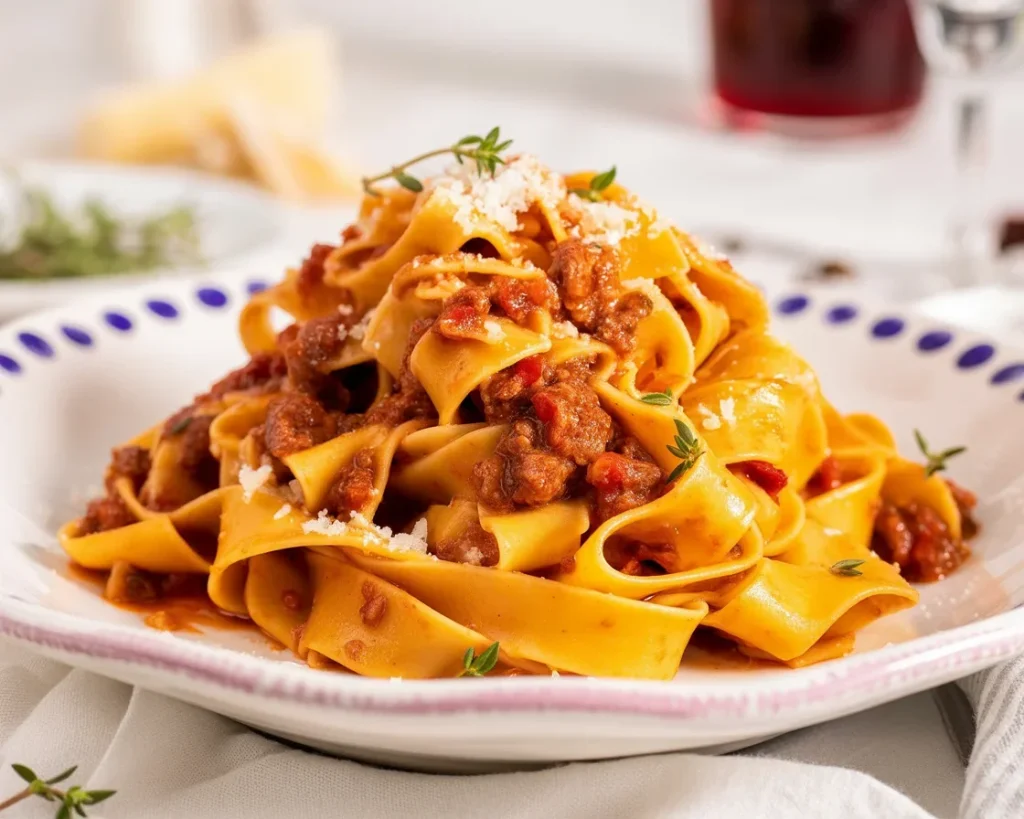 Authentisches Spaghetti Bolognese Originalrezept aus Italien, herzhaft und lecker.