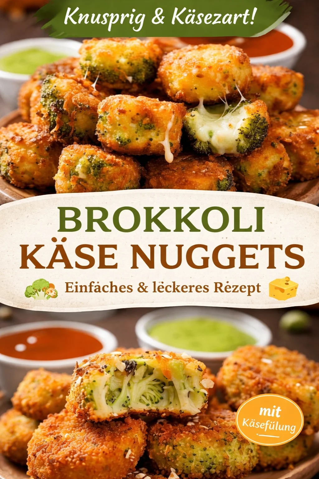 Brokkoli Käse Nuggets