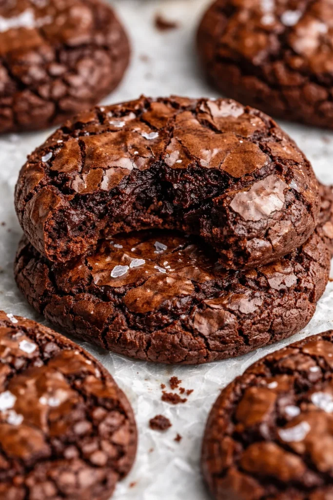 Leckere Gourmet-Brownie-Kekse mit Schokoladengeschmack