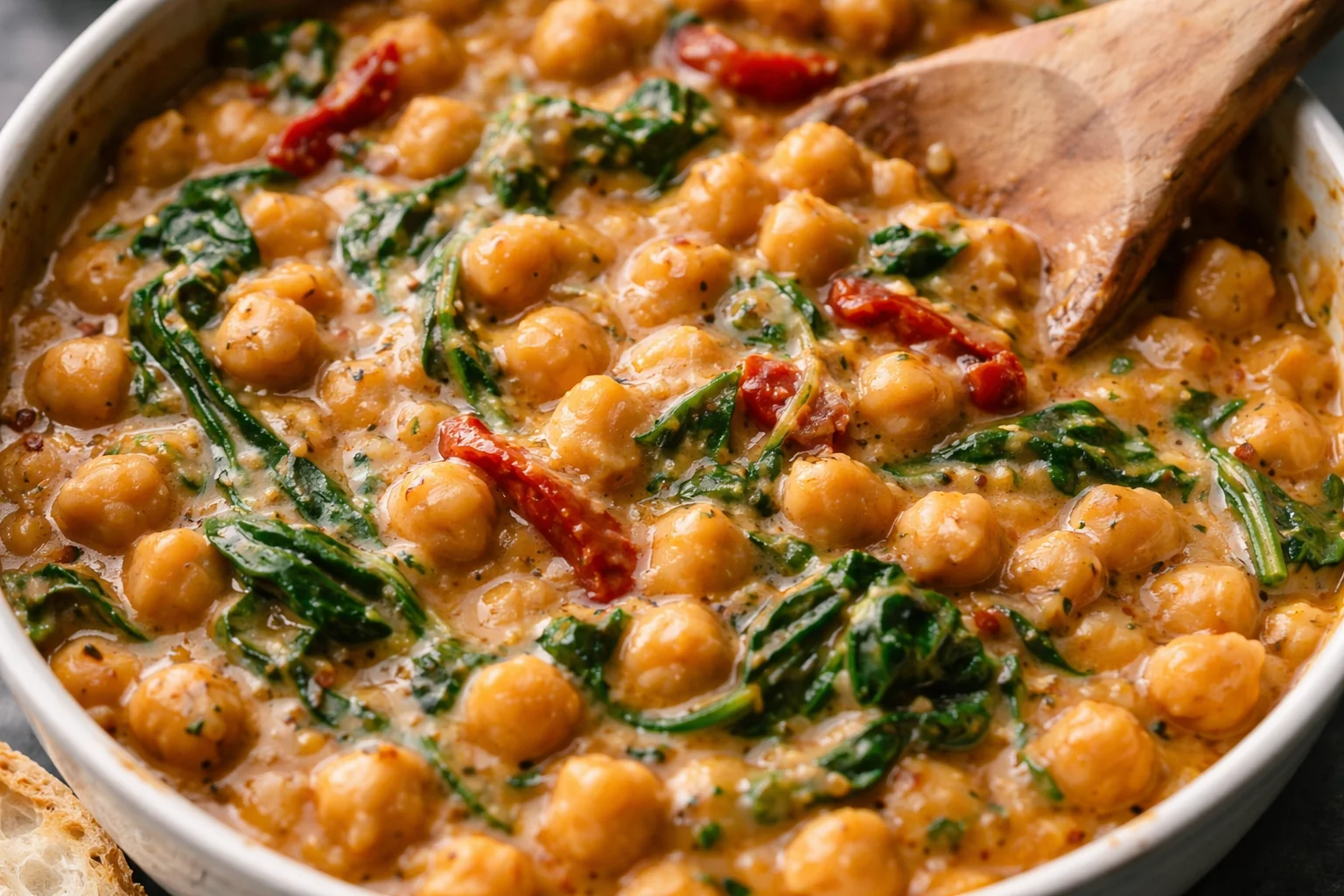 Kichererbsen in verschiedenen Gerichten und Rezepten für eine gesunde Ernährung.