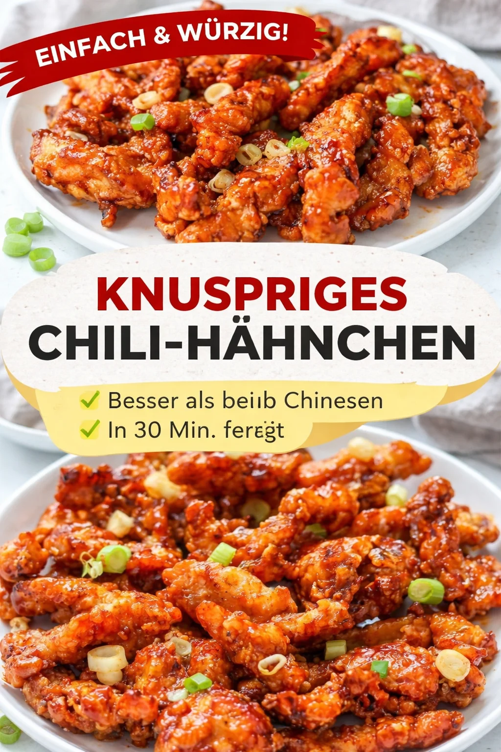 Knuspriges Chili-Hühnchen