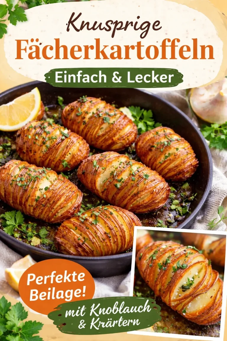 Kräuter-Röstkartoffeln frisch aus dem Ofen, serviert auf einem Teller