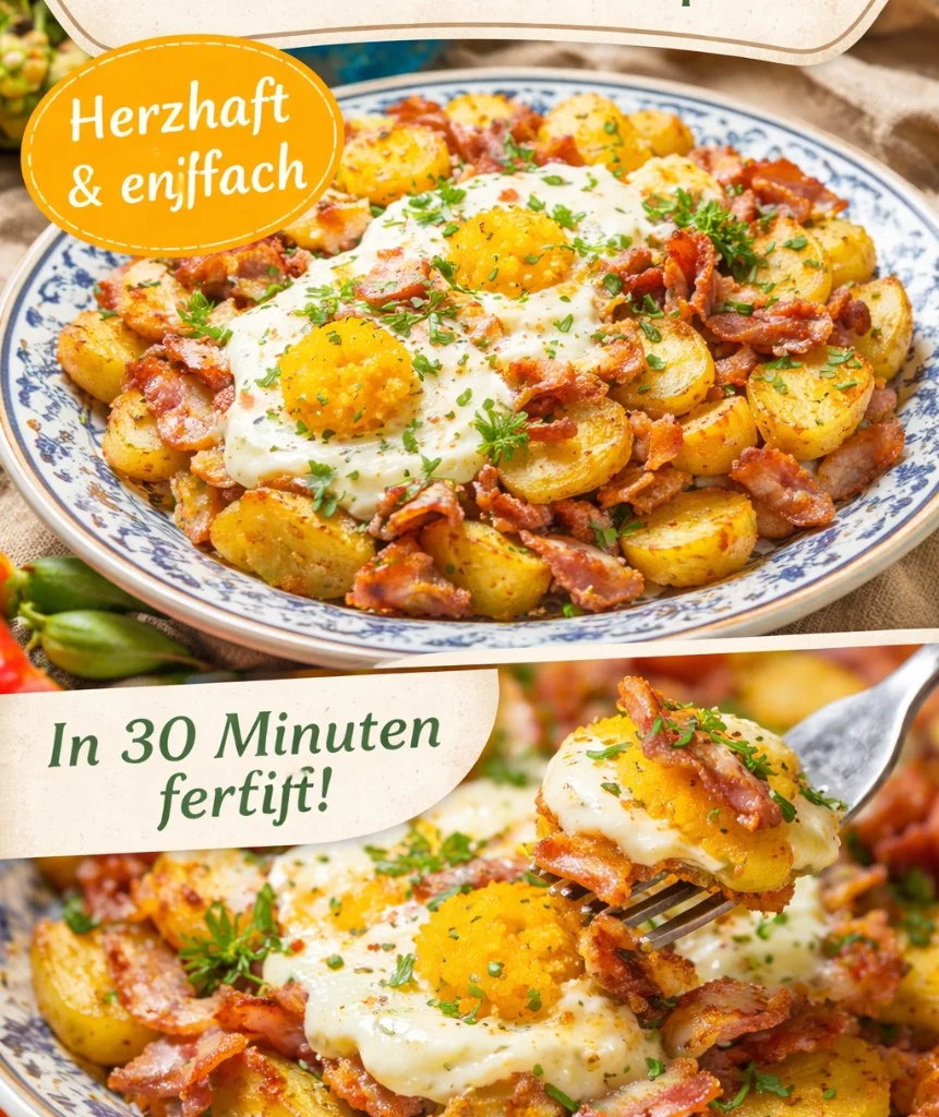 Bauernfrühstück nach DDR-Rezept – Herzhaft und einfach