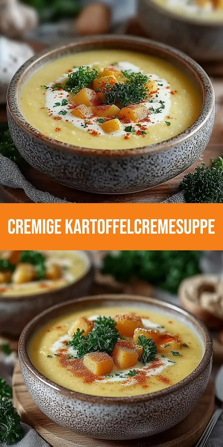 Cremige Kartoffelcremesuppe – einfach und unwiderstehlich lecker