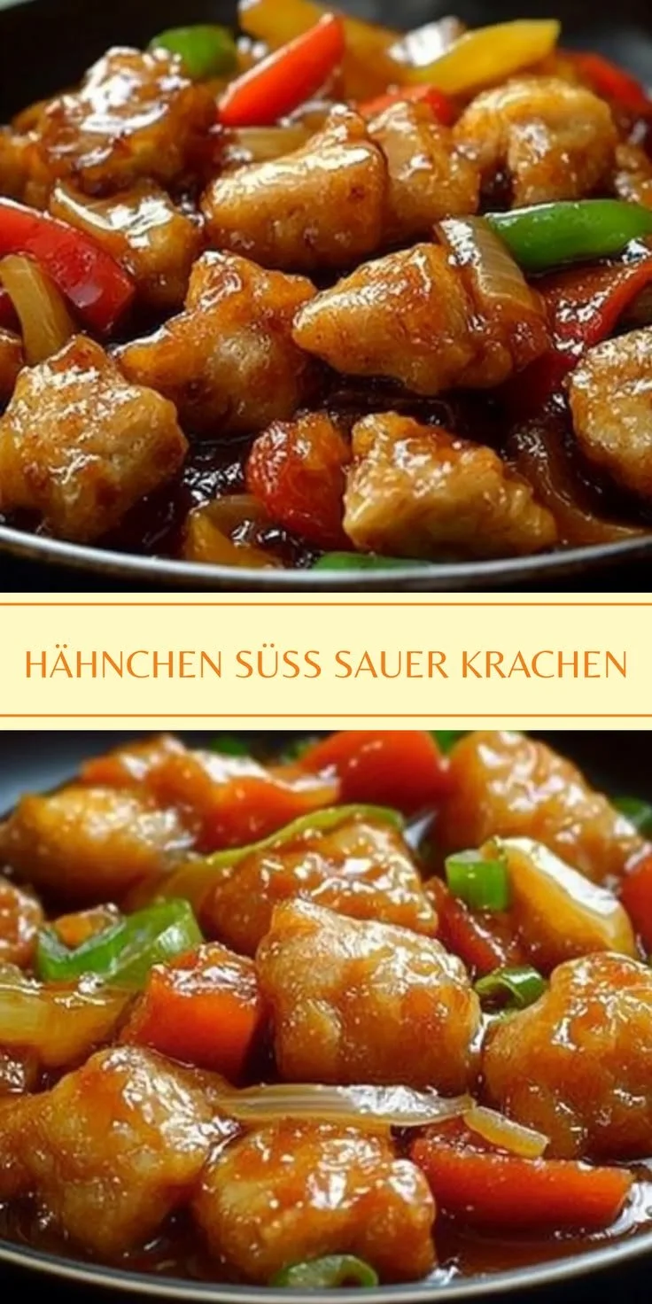 Hähnchen süß-sauer