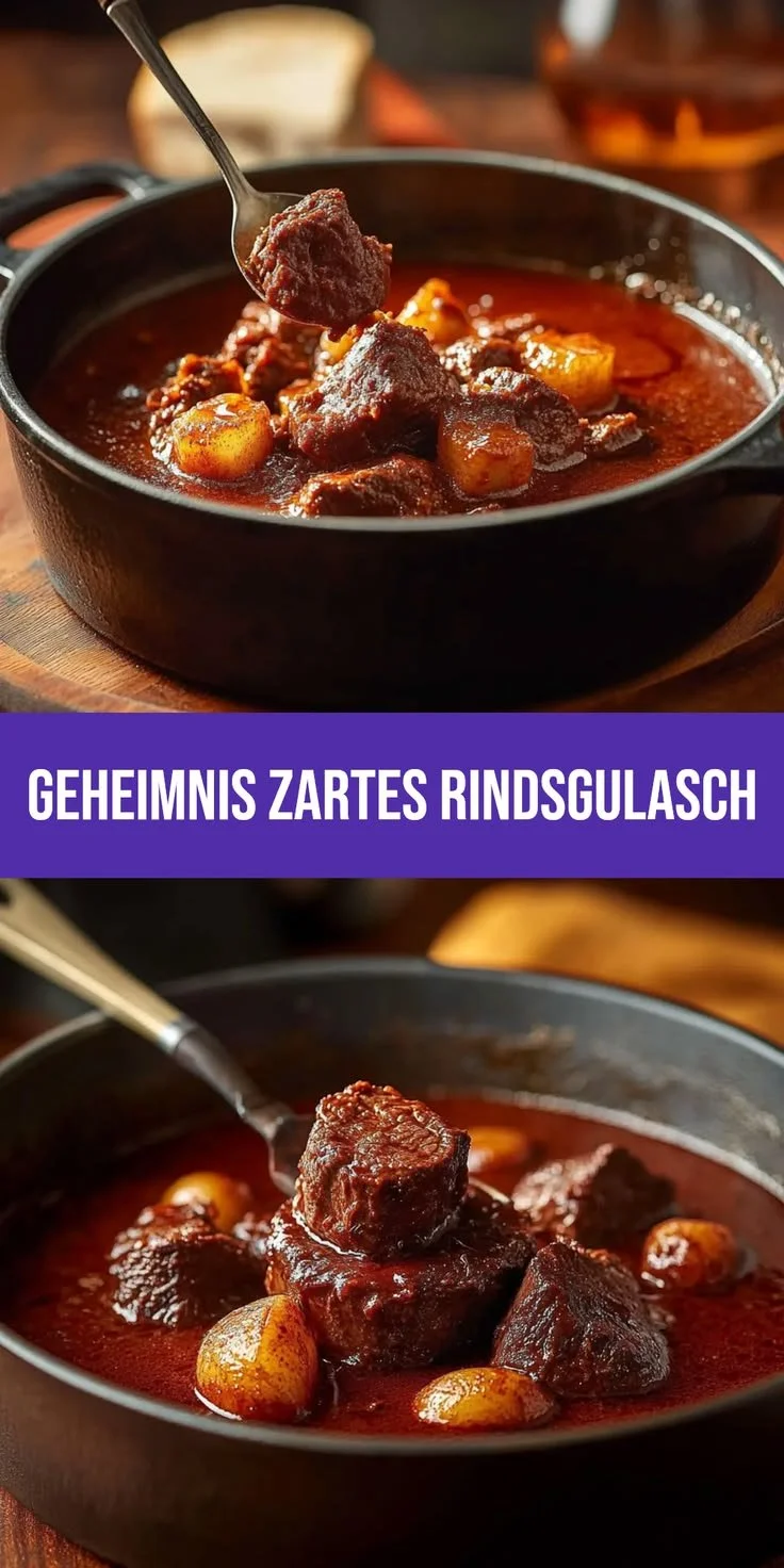 Herzhaftes Rindsgulasch
