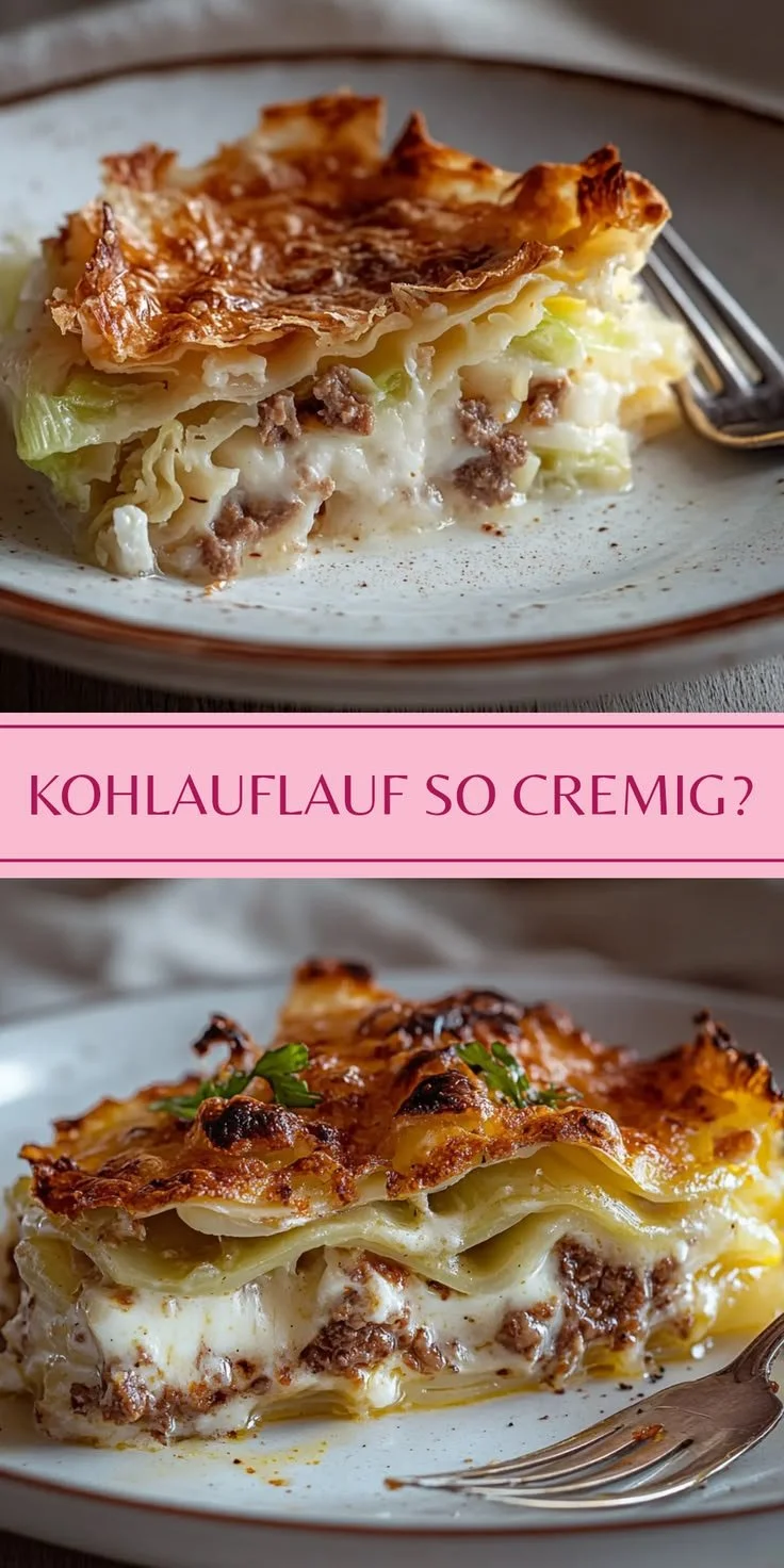 Kohl enhydratarmer Auflauf