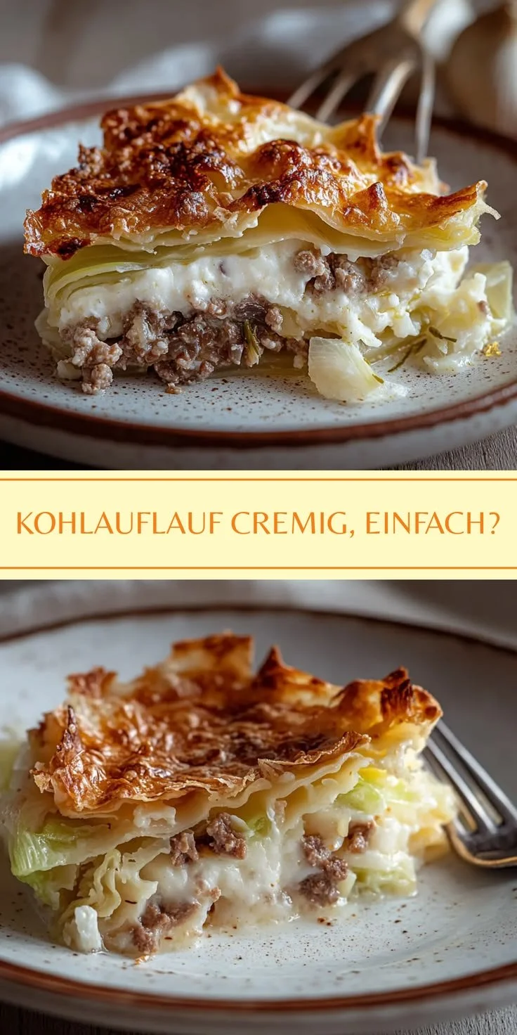 Kohl enhydratarmer Auflauf