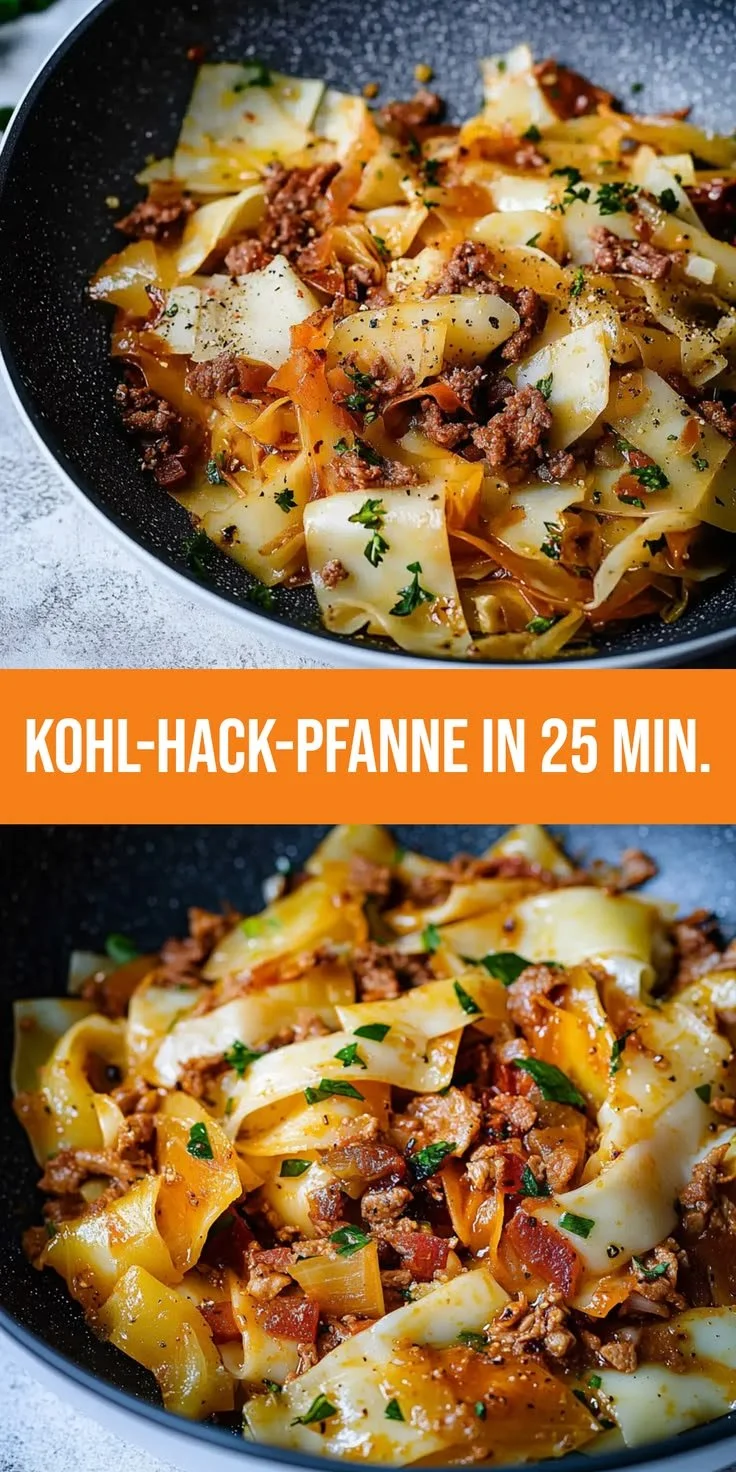 Kohl-Hack-Pfanne