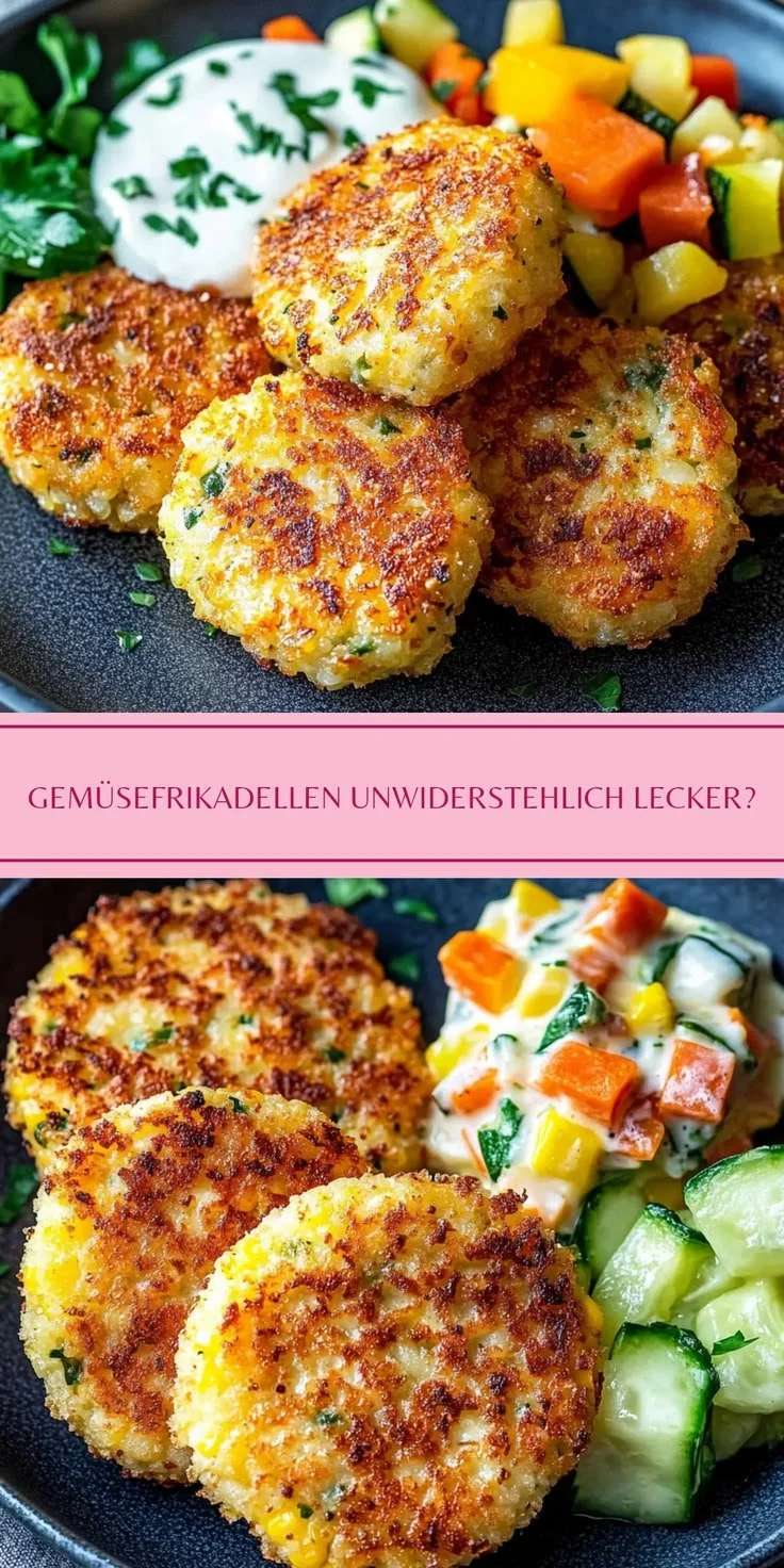 Köstliche Gemüsefrikadellen