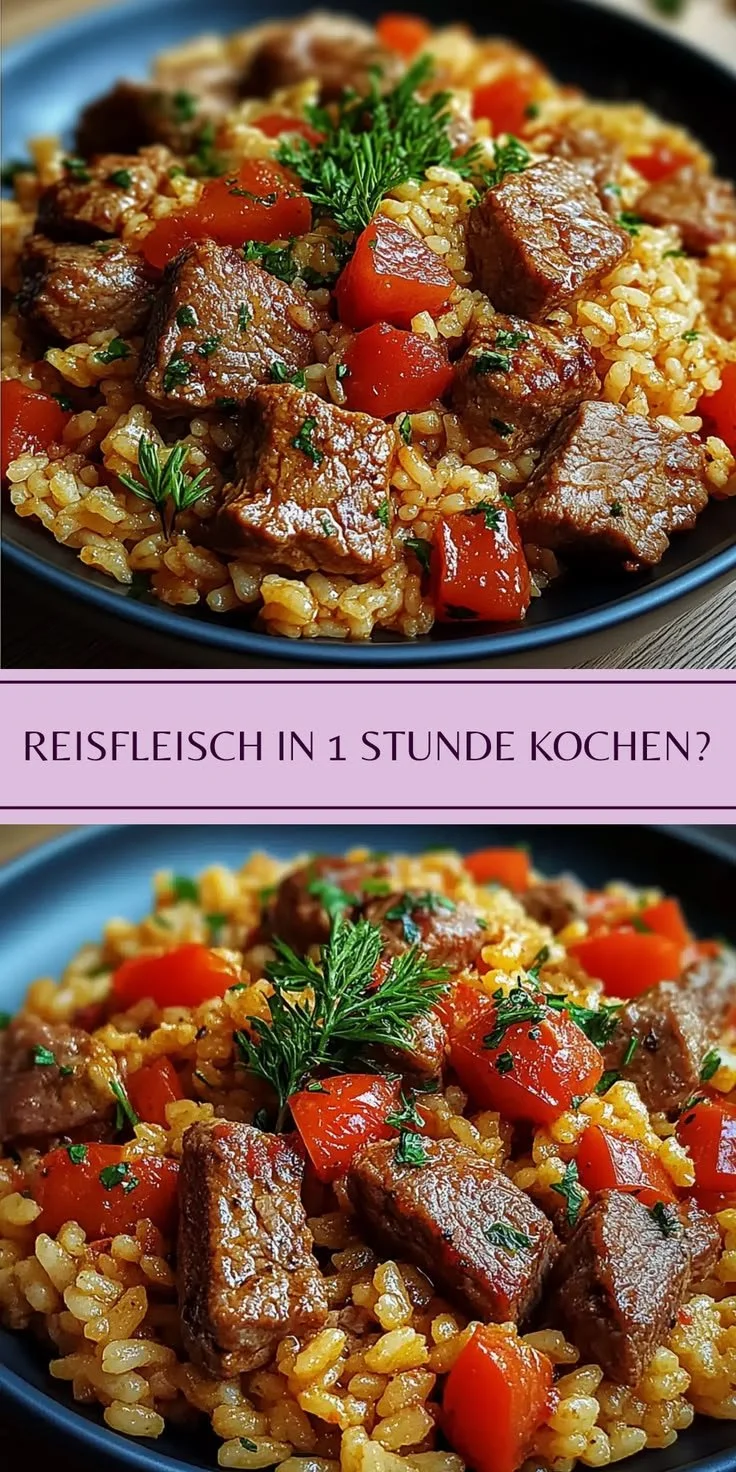 Köstliches serbisches Reisfleisch