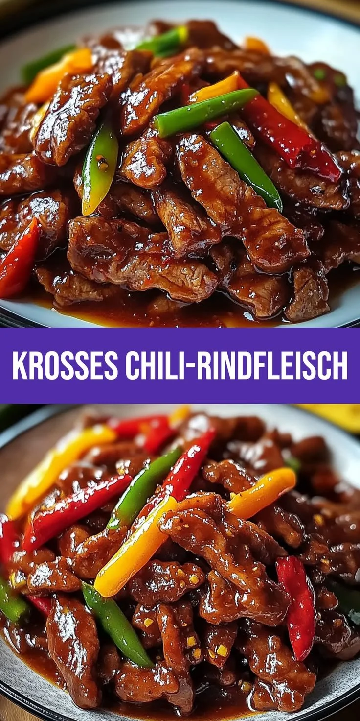 Krosses Chili-Rindfleisch