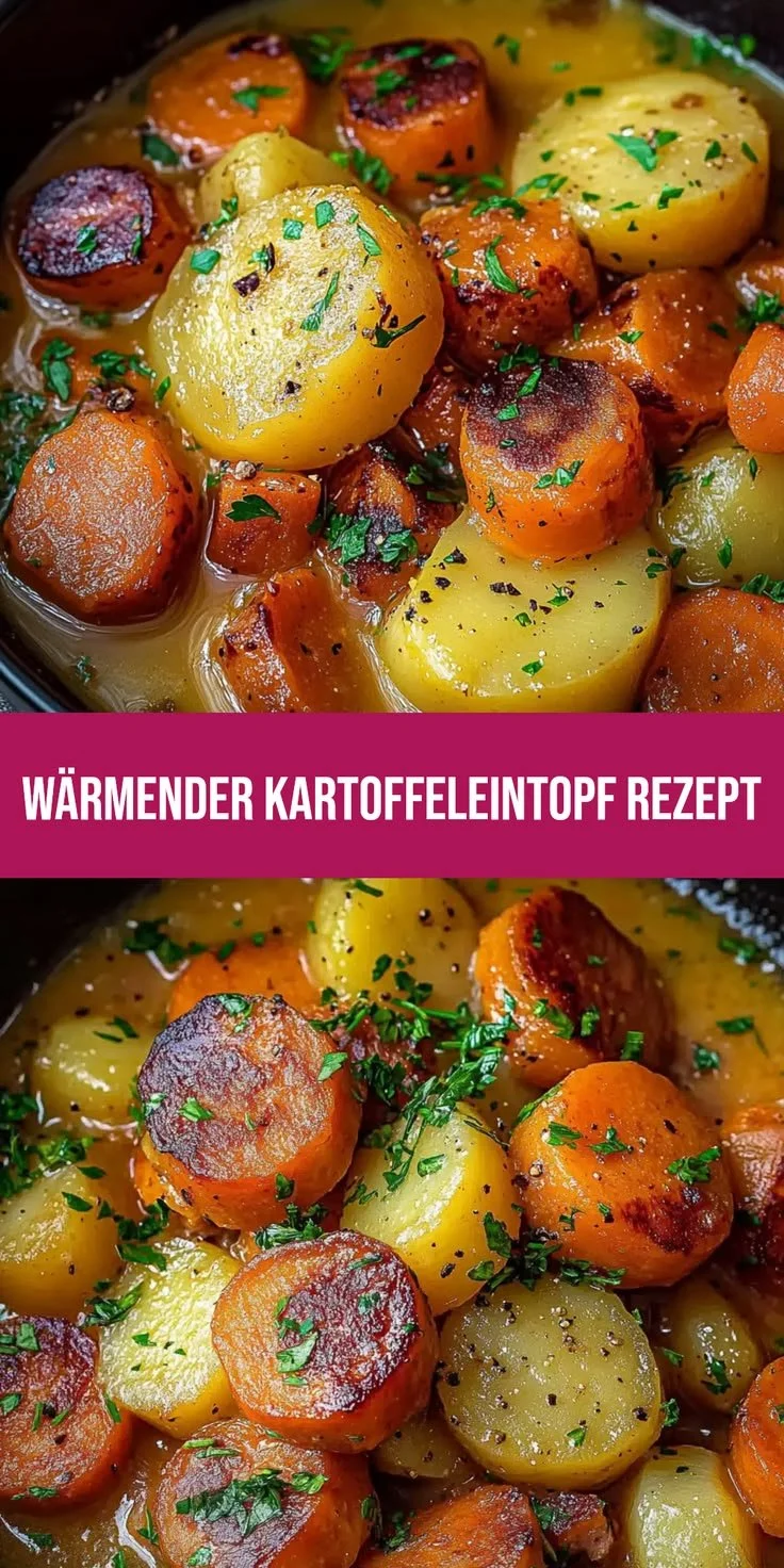 Wärmender Möhrenkartoffel Eintopf