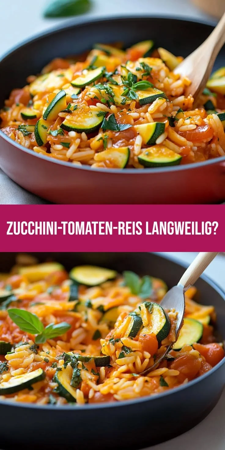 Zucchini-Tomaten-Reis