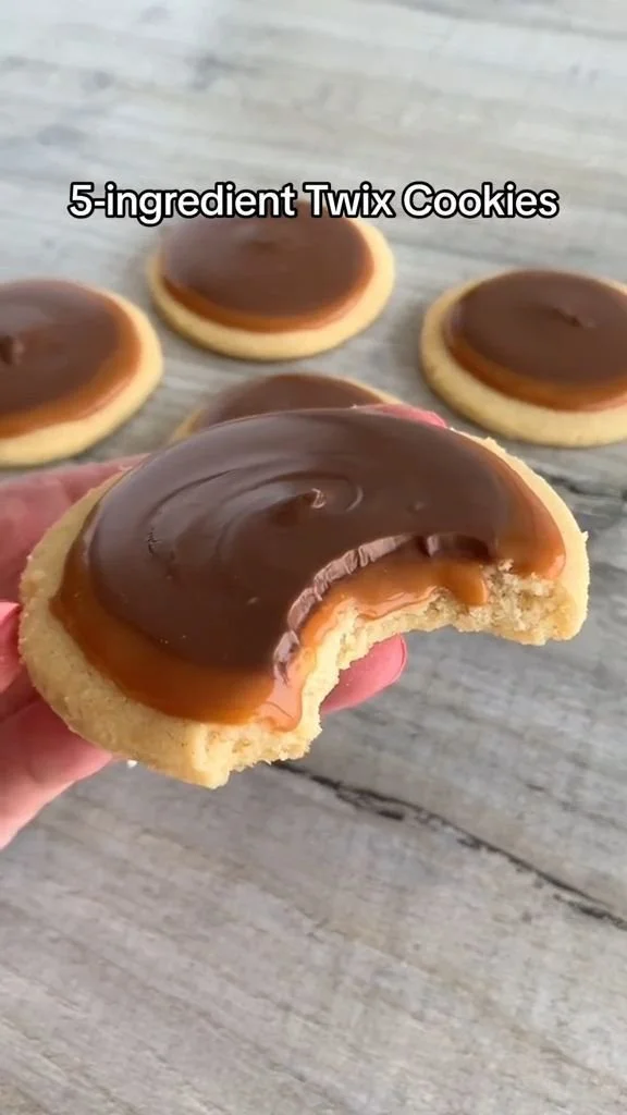Einfache Twix-Stil Kekse