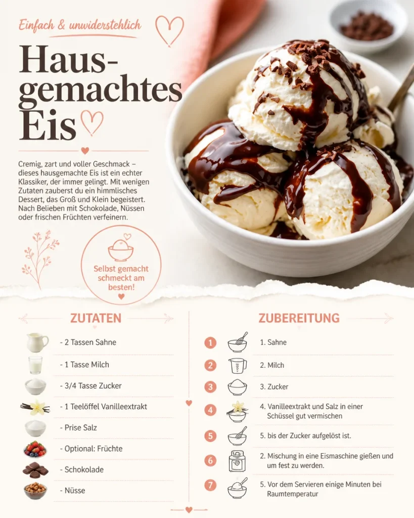 Schale mit hausgemachtem Eis in verschiedenen Geschmacksrichtungen