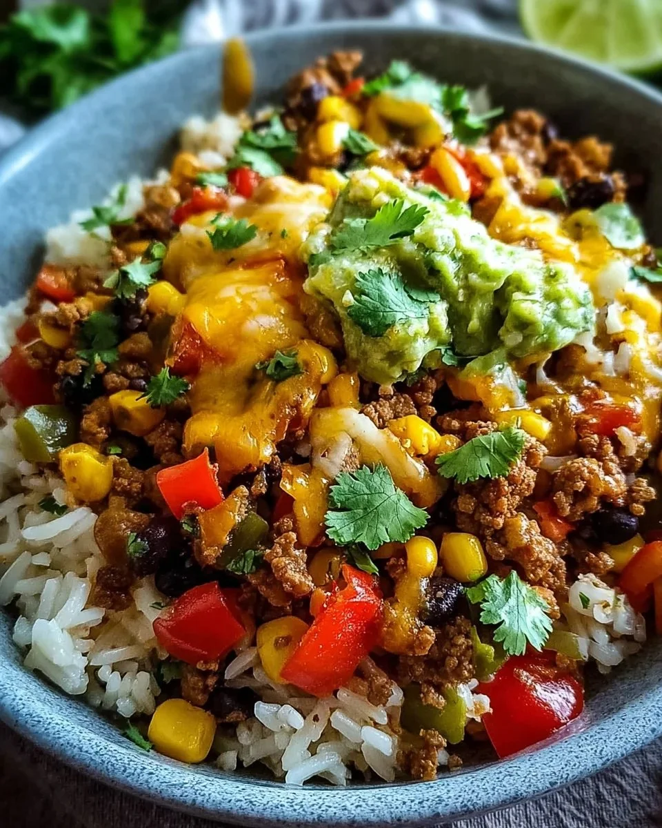 Taco-Reis-Schüssel