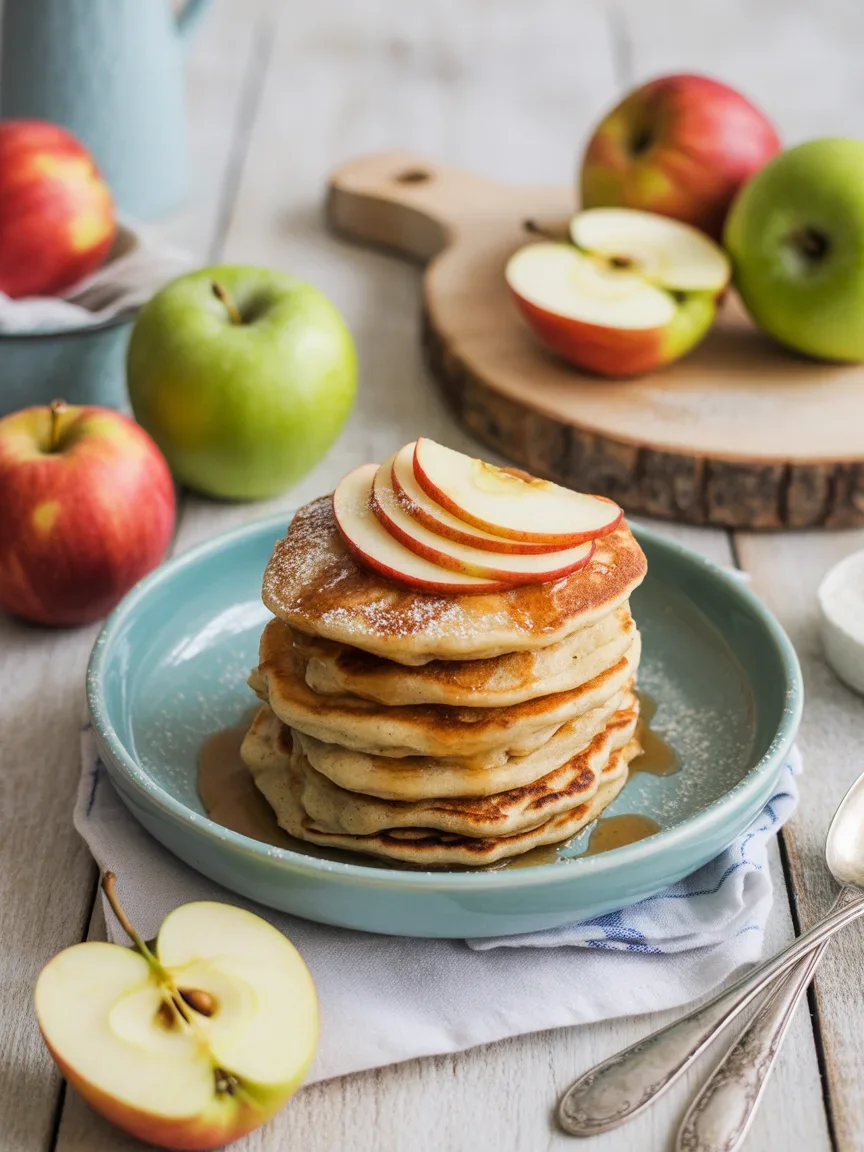 Saftige vegane Apfelpfannkuchen – ein Genuss für alle!