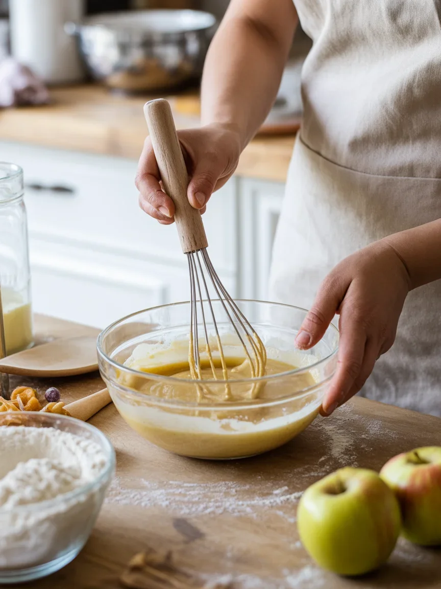 apfel pfannkuchen vegan