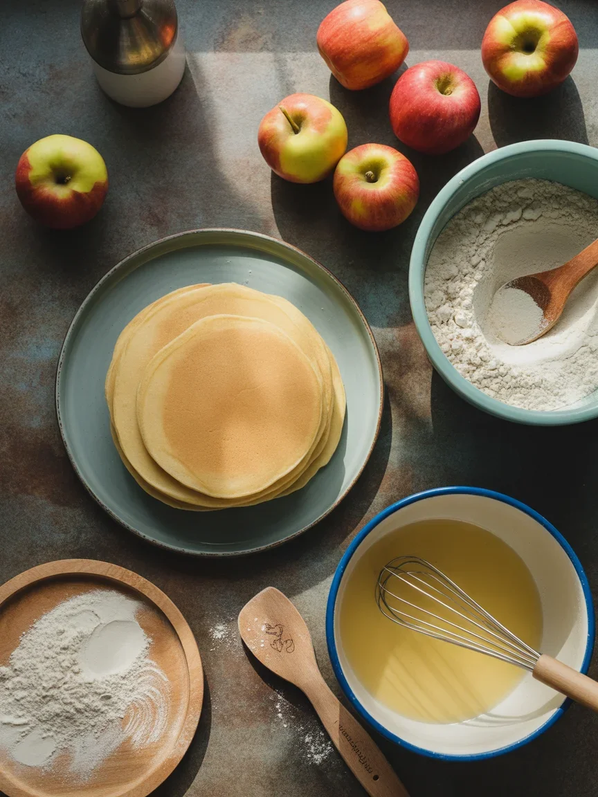 apfel pfannkuchen vegan