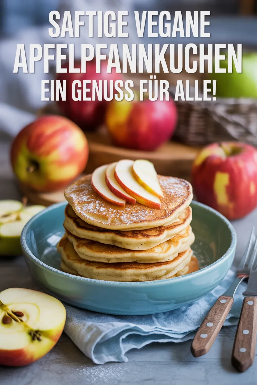 Saftige vegane Apfelpfannkuchen – ein Genuss für alle!